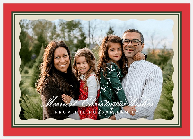 Classic Frame Holiday Photo Cards