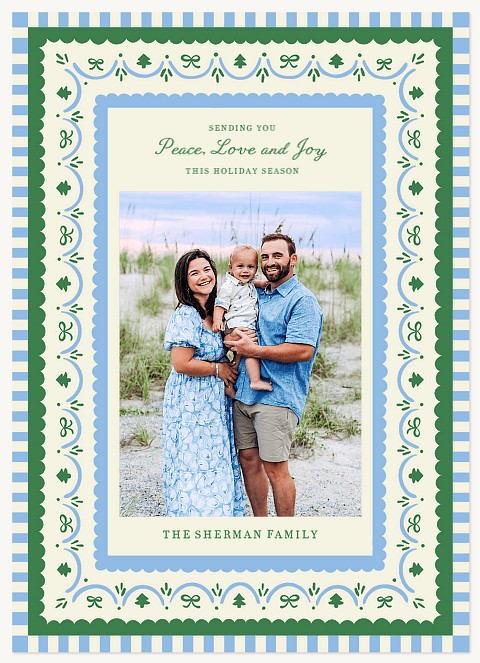 Splendor Personalized Holiday Cards