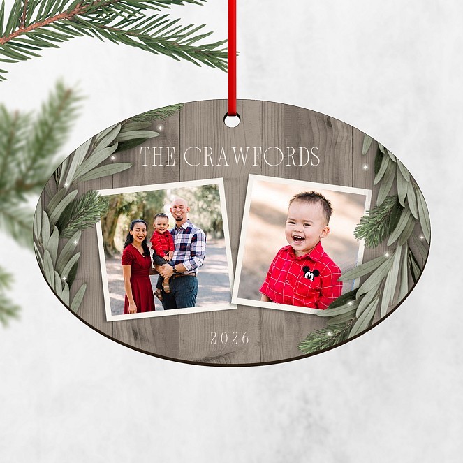 Woodland Keepsake Personalized Ornaments