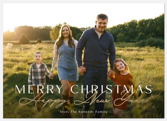 Horizon Holiday Photo Cards
