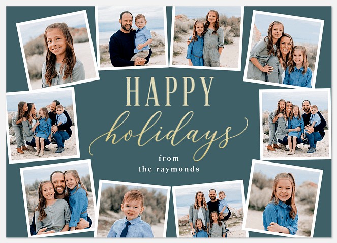 Modern Multi Holiday Photo Cards