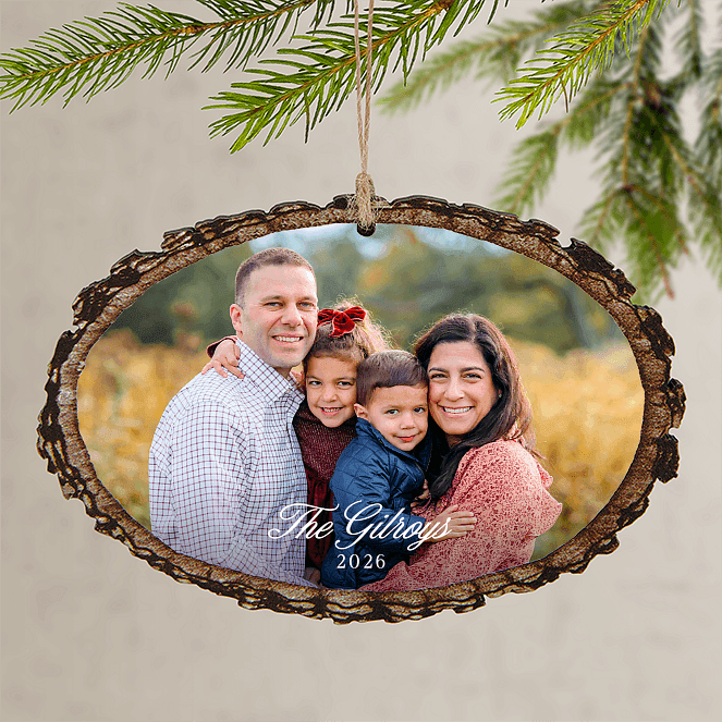 Elegant Signature Personalized Ornaments