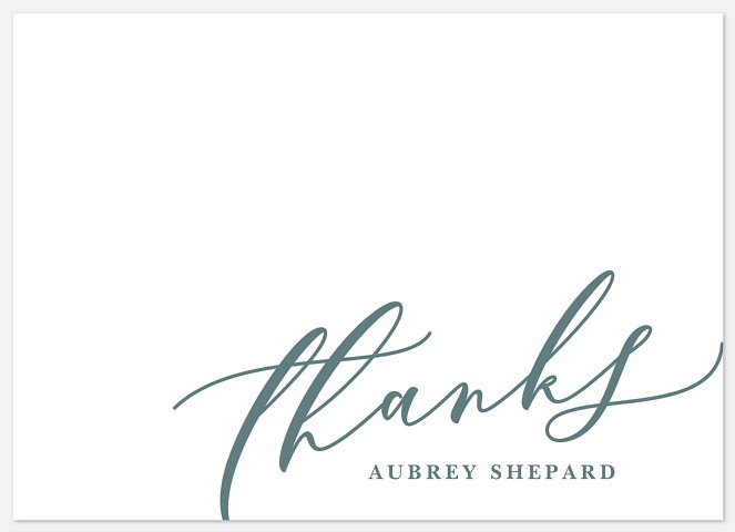 Full Thanks Thank You Cards 