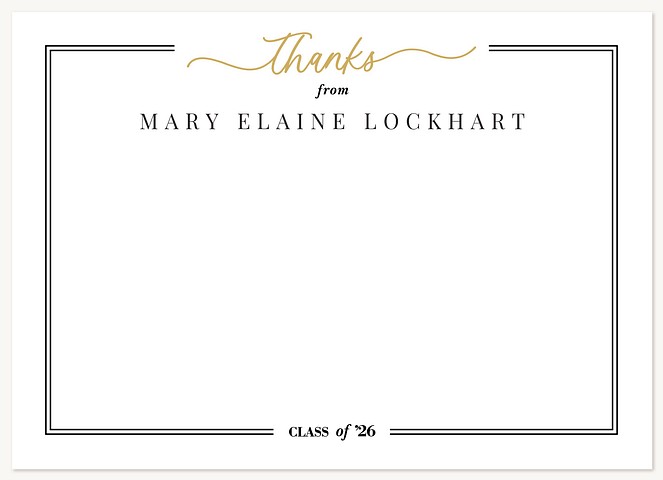 Extra Credit Thank You Cards 