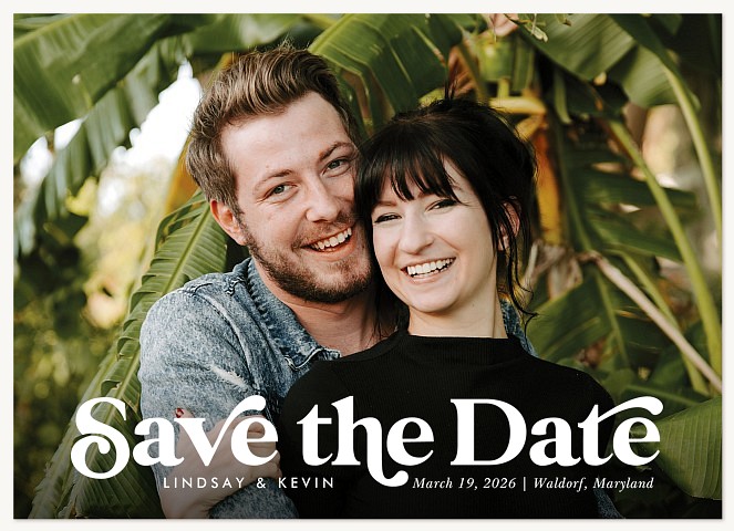 Lovestruck Save the Date Cards
