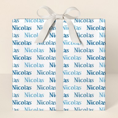 Custom Color Wrapping Paper