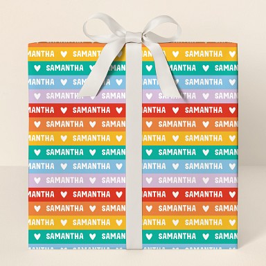 Colorful Stripes Wrapping Paper