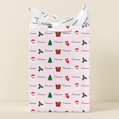 Holiday Cartoon Gift Bags