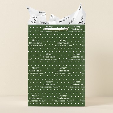 Holiday Dots Gift Bags