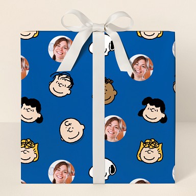 PEANUTS® Gang Photo Wrapping Paper