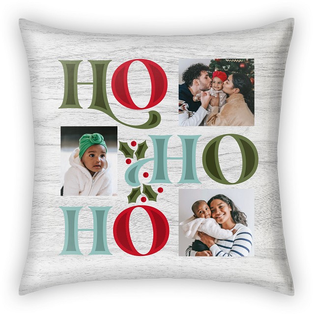 Ho Ho Ho Custom Pillows