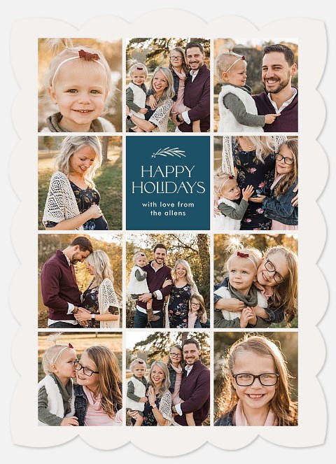 Eleven Moments Holiday Photo Cards