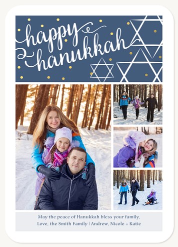 Hanukkah Swirls Hanukkah Cards