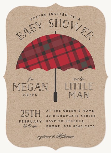 Sprightly & Dapper Baby Shower Invites 