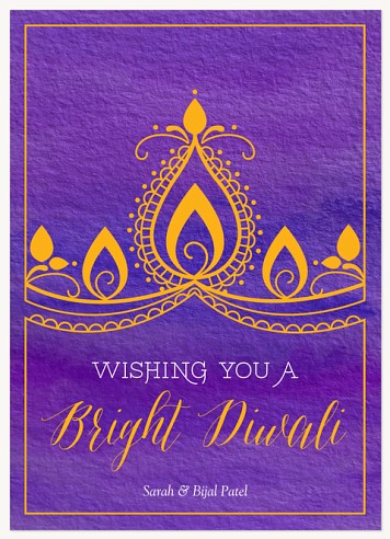 Bright Diwali Diwali Greeting Cards