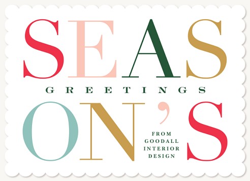 Boldest Cheer Christmas Cards for Business