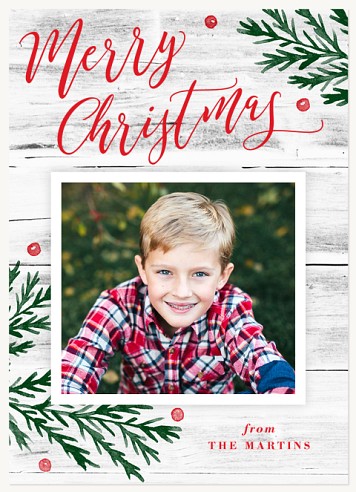 Winter Rustic Christmas Cards