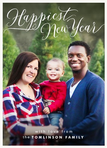 Happiest Tidings New Year Cards