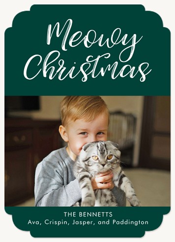 Meowy Tidings Christmas Cards