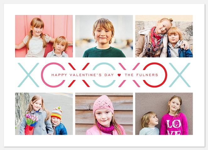 Love Banner Valentine Photo Cards