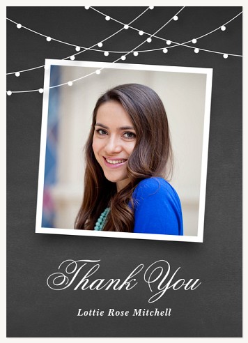 Twinkle Lights Thank You Cards