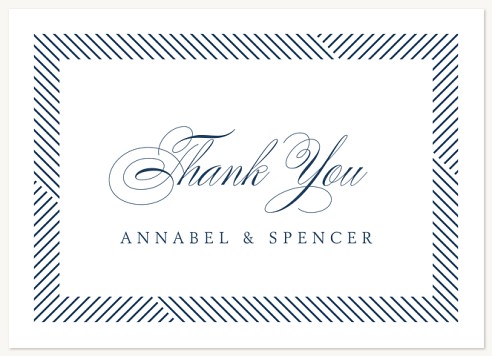 Dashing Borders Thank You Cards 