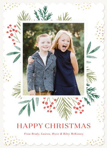 Festive Framing Christmas Cards