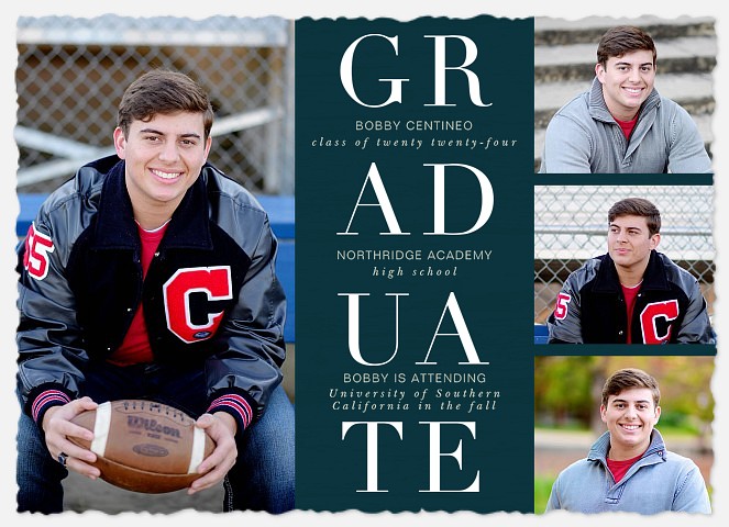 Stacked Tradition Graduation Cards