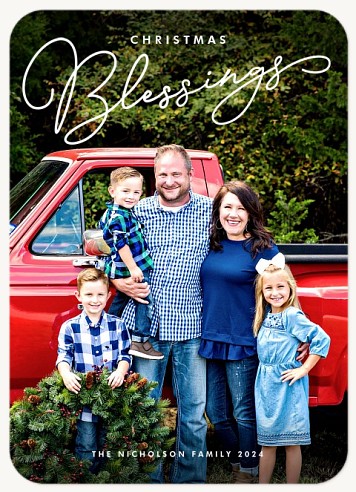 Winter Elegance Religious Christmas Cards