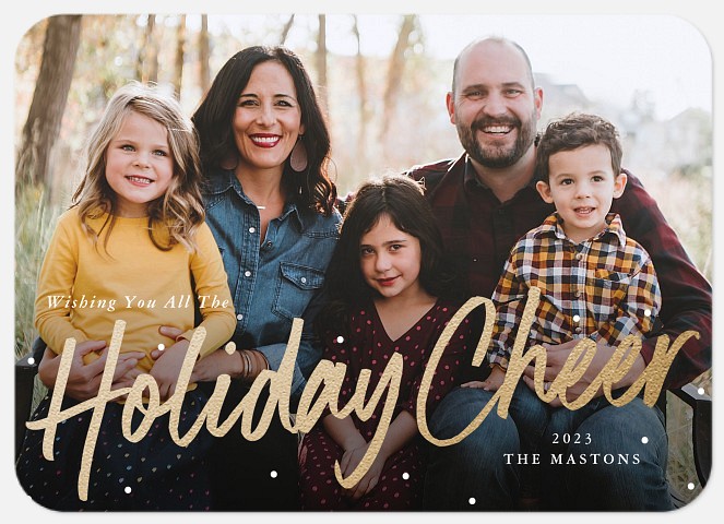 All The Holiday Cheer Holiday Photo Cards