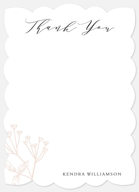 Styled Stack Thank You Cards 