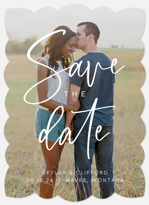 Grande Greeting Save the Date Photo Cards