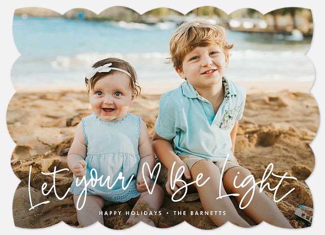 Light Hearted Holiday Photo Cards