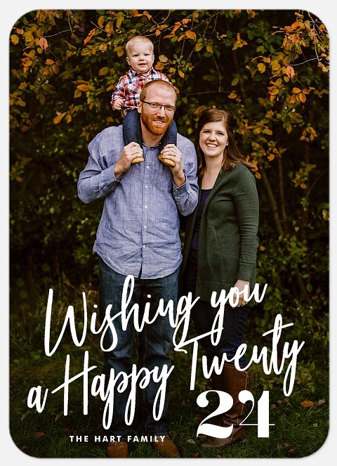 Wishful Greeting Holiday Photo Cards