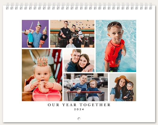 Our Year Together Calendar | Custom Photo Calendars