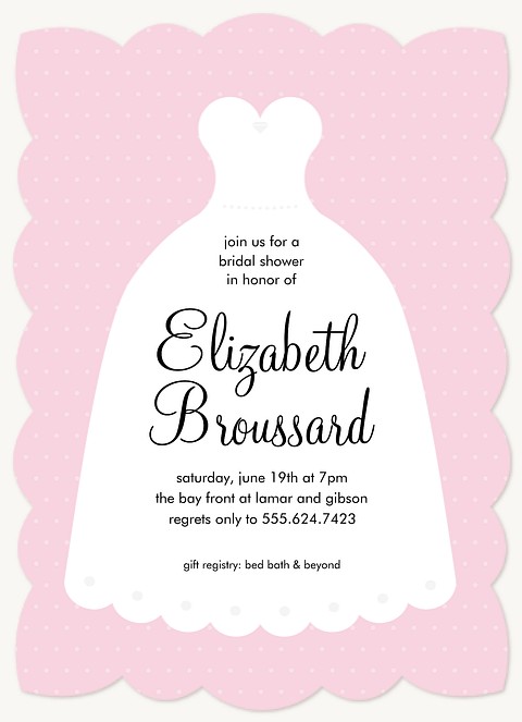 Bride-to-Be Bridal Shower Invitations