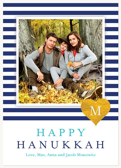 Shimmering Wishes Hanukkah Cards