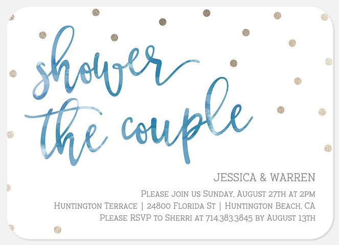 Shower The Couple Bridal Shower Invitations