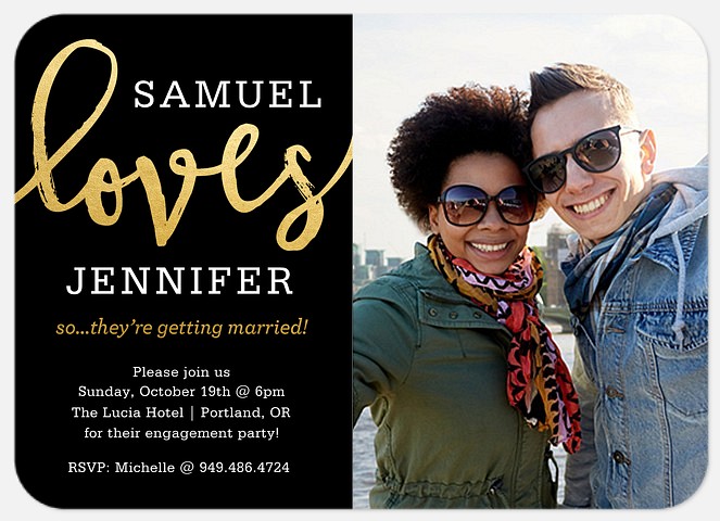 Engagement Loves Engagement Party Invitations