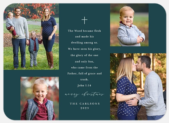 Favorite Scripture Holiday Photo Cards