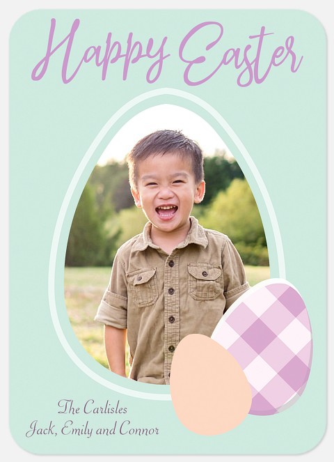 Easter Eggs Easter Photo Cards