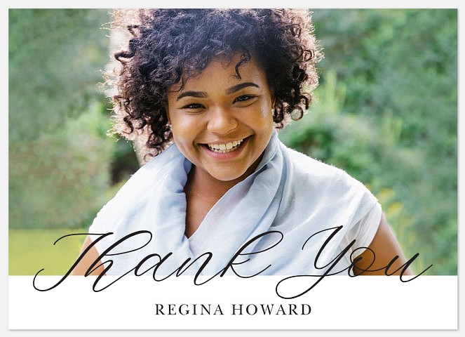 Graciously Thank You Cards 