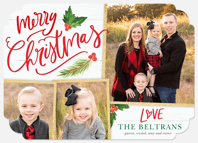 New Tradition Holiday Photo Cards