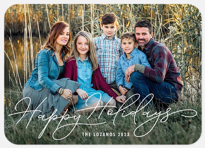 Perfectly Charming Holiday Photo Cards