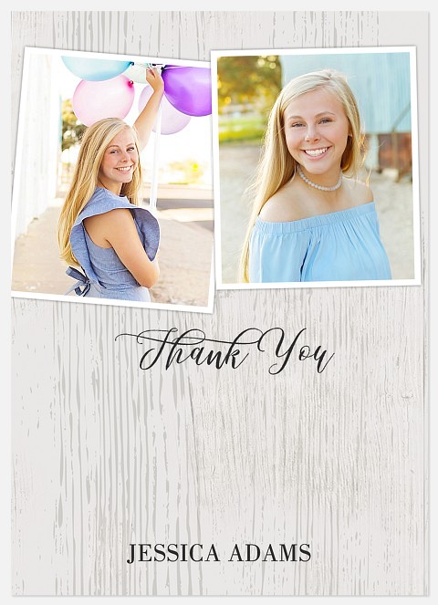 Snapshot Collage Thank You Cards 