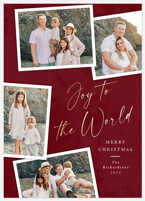 Holiday Chic Holiday Photo Cards