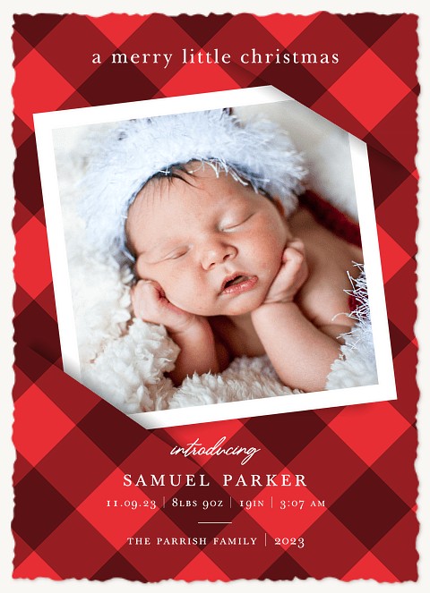 Merry Little Christmas Personalized Holiday Cards