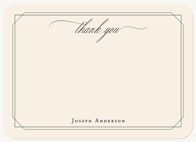 Scripted Traditions Thank You Cards 
