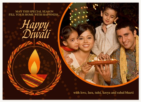 Aarti Glow Diwali Greeting Cards