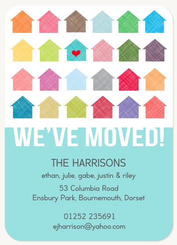 Heart House We've Moved Announcements